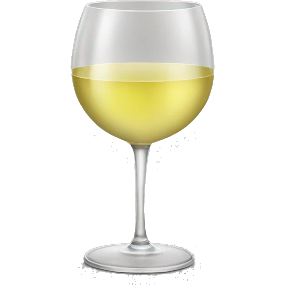 white wine emoji