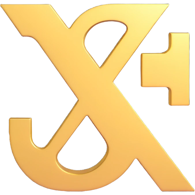 golden plus sign emoji