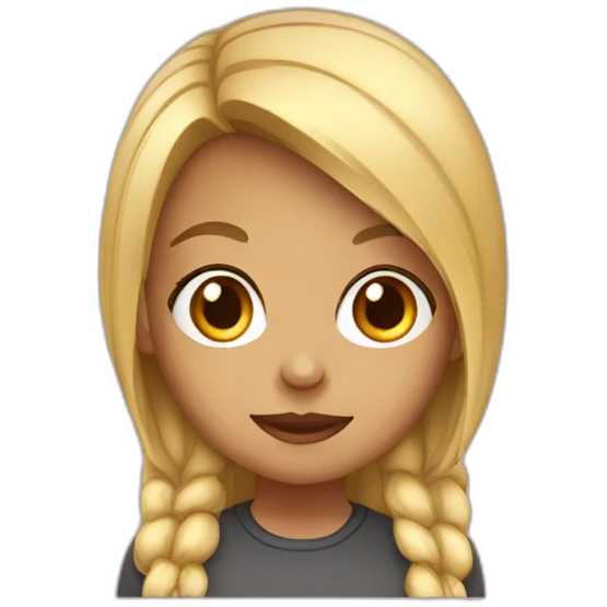 Fille emoji