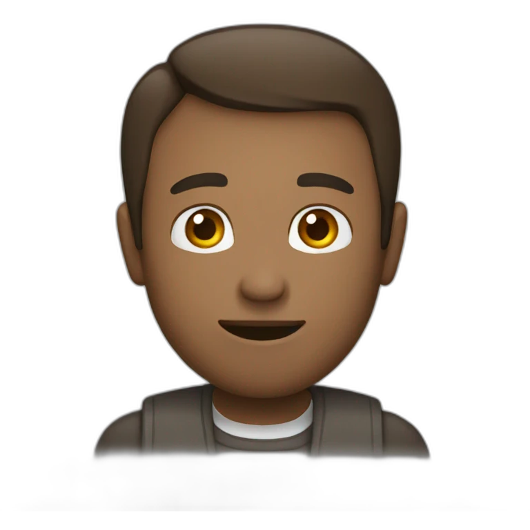 man saying wait  emoji