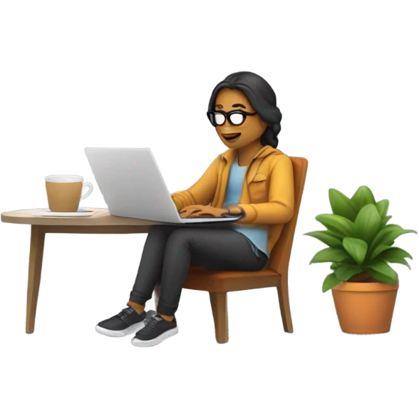 Bloger vibe  emoji