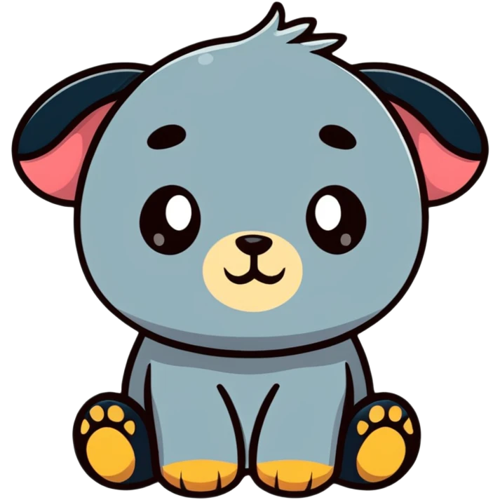 sad animal emoji