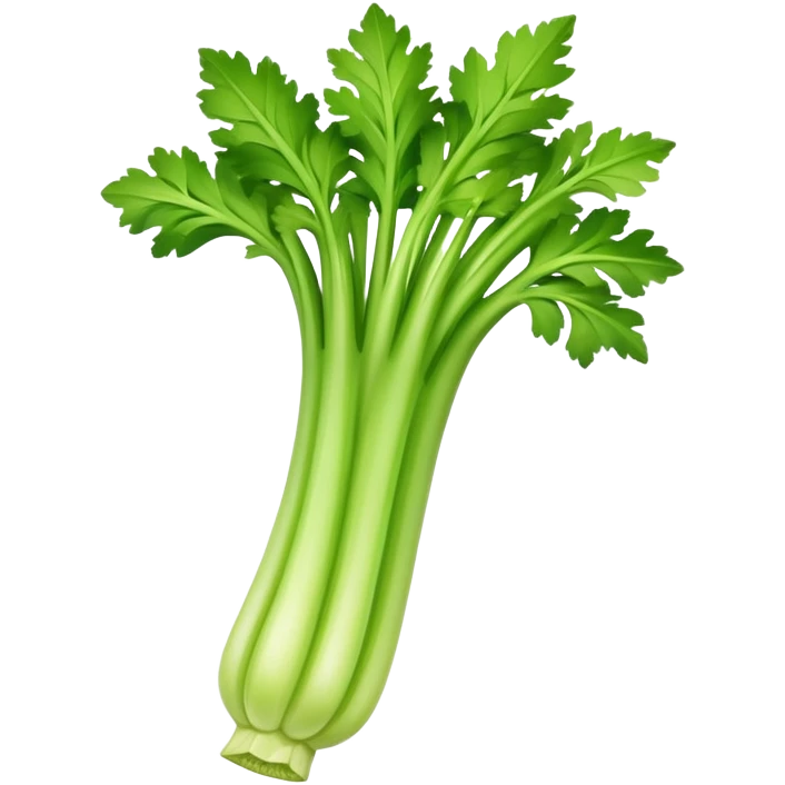 fresh green celery stalk emoji