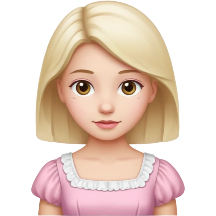 make catholic with very girly pink tones. emoji