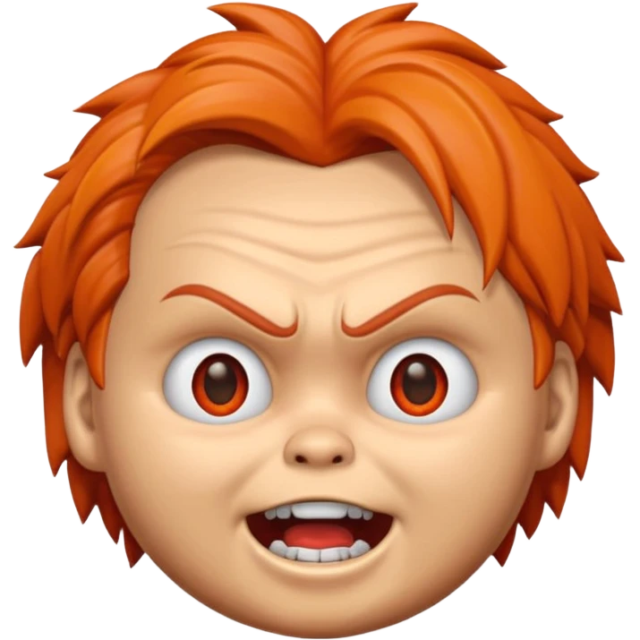 Un emojin de chuky emoji