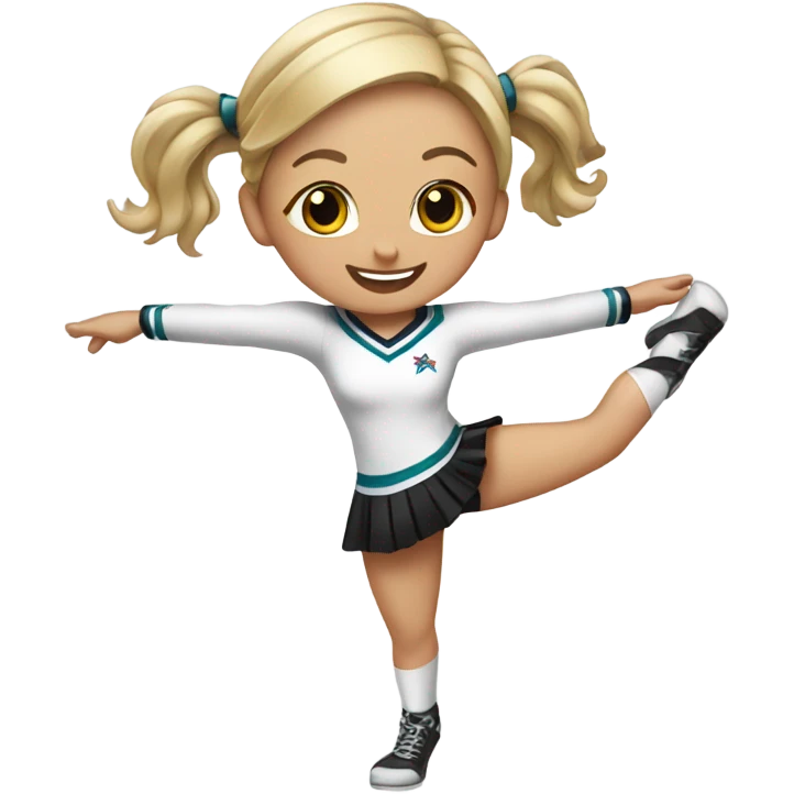 Jumping-splits-white-Cheerleader-pigtails  emoji