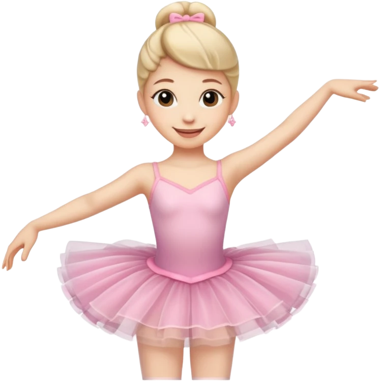 Make ballerina emojis only the head emoji