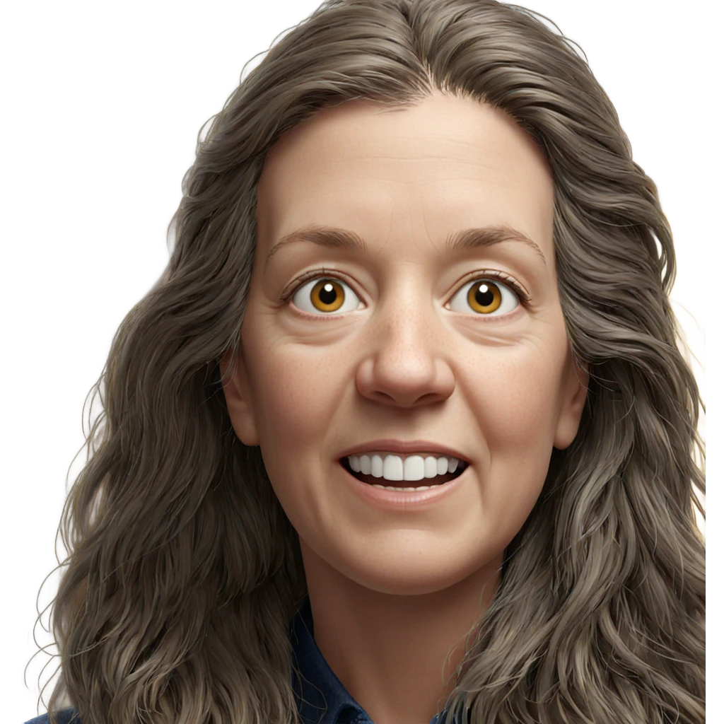 realistic portrait of girl emoji
