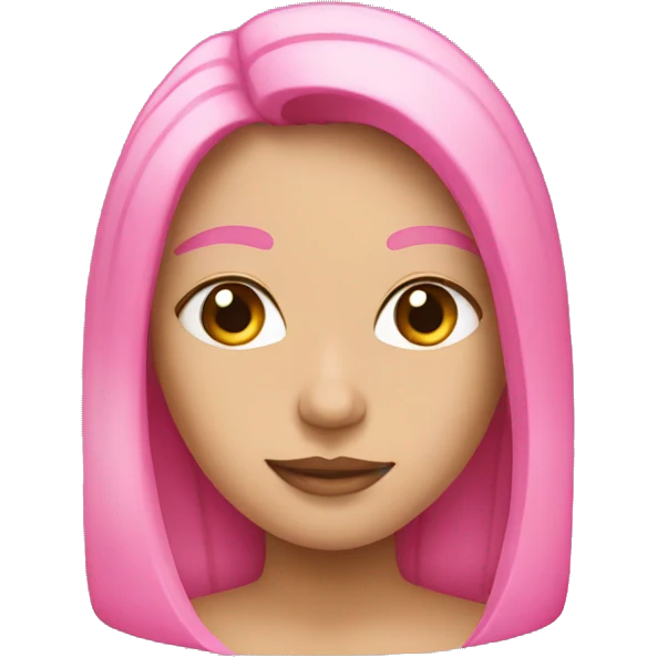 Pink emoji