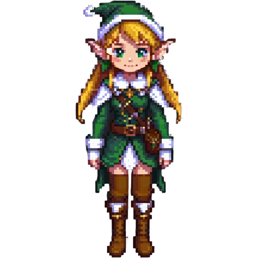 female elf adventurer emoji