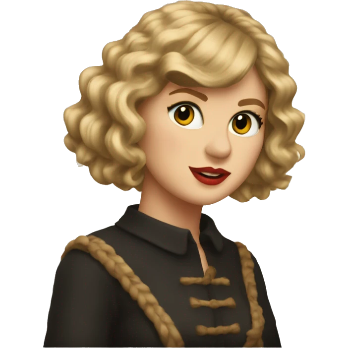 Taylor Swift during her Folklore era emoji
