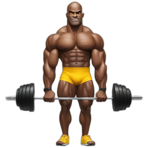 ronnie coleman lifting squat emoji