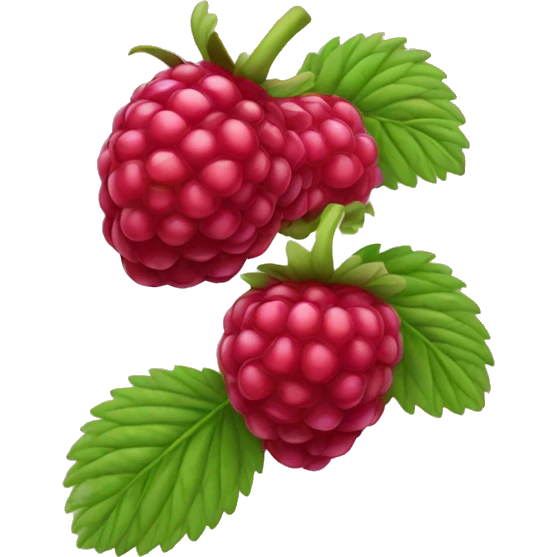 raspberry  emoji