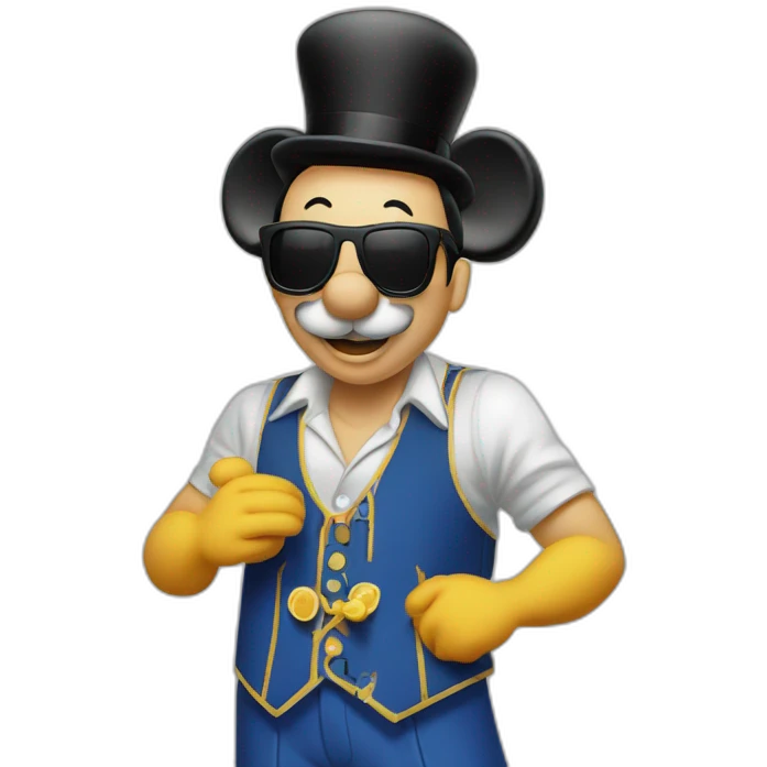 Mickey bois du Ricard emoji