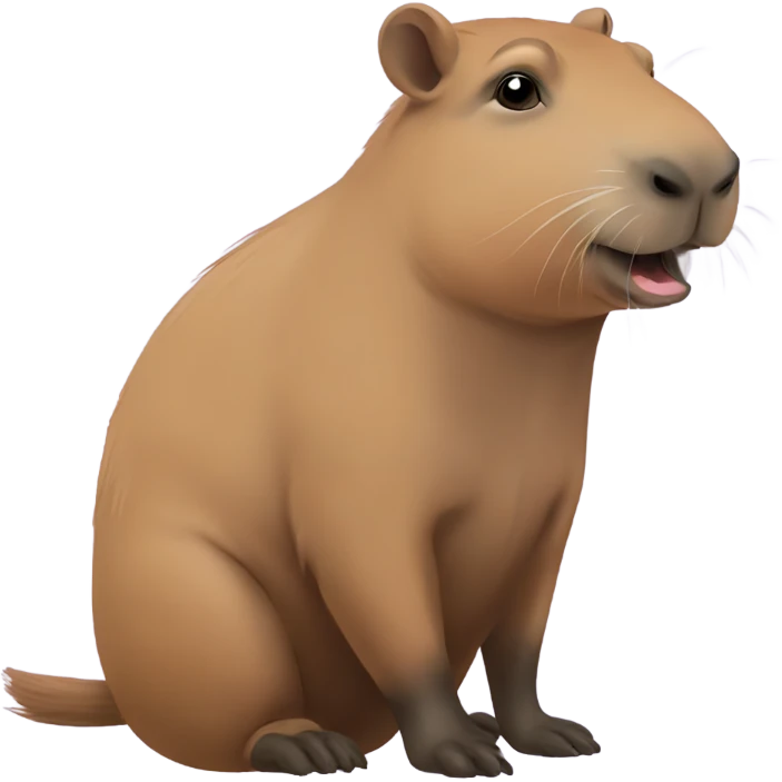 capybara ￼ emoji