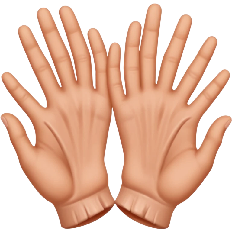 Die Erschaffung adams nur die Hände emoji