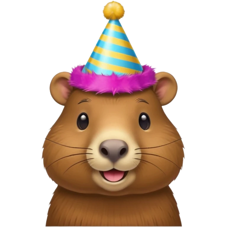 party capybara emoji