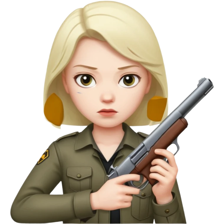 Blow my brains out with gun emoji