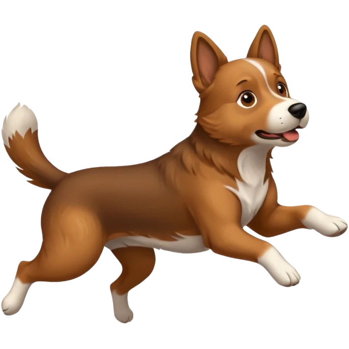 Cane che salta un’ostacolo emoji