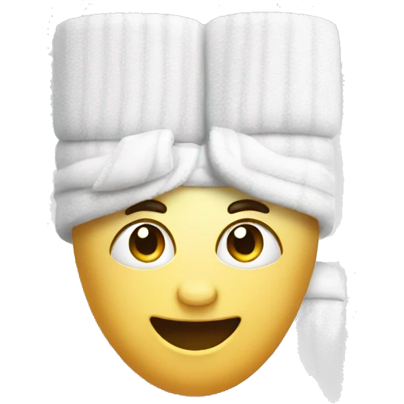 White towels  emoji