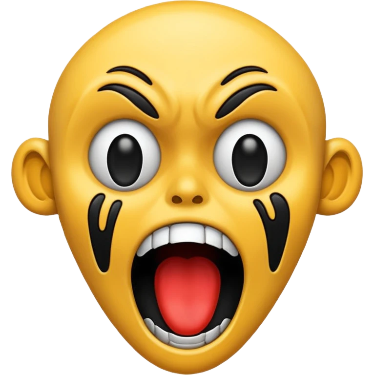 Scream emoji