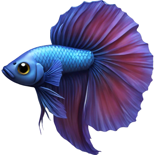 Halfmoon Betta fish emoji