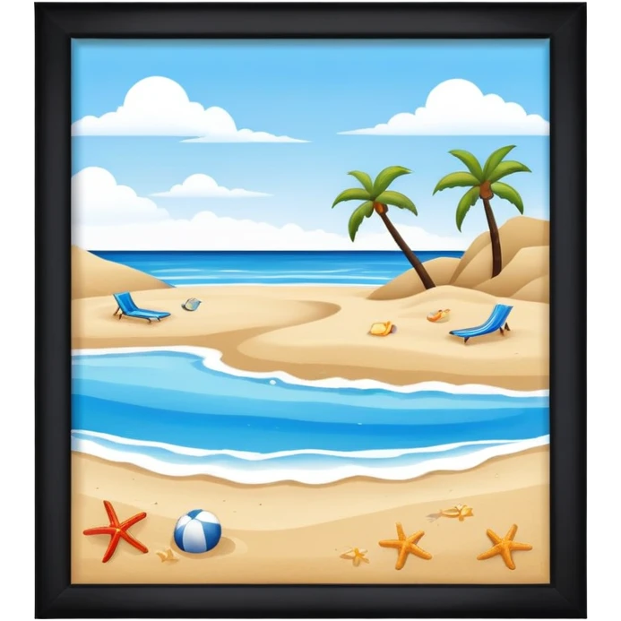Beach emoji