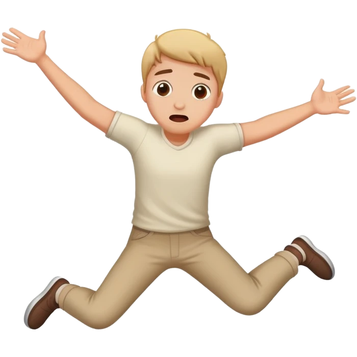 Slip and fall emoji