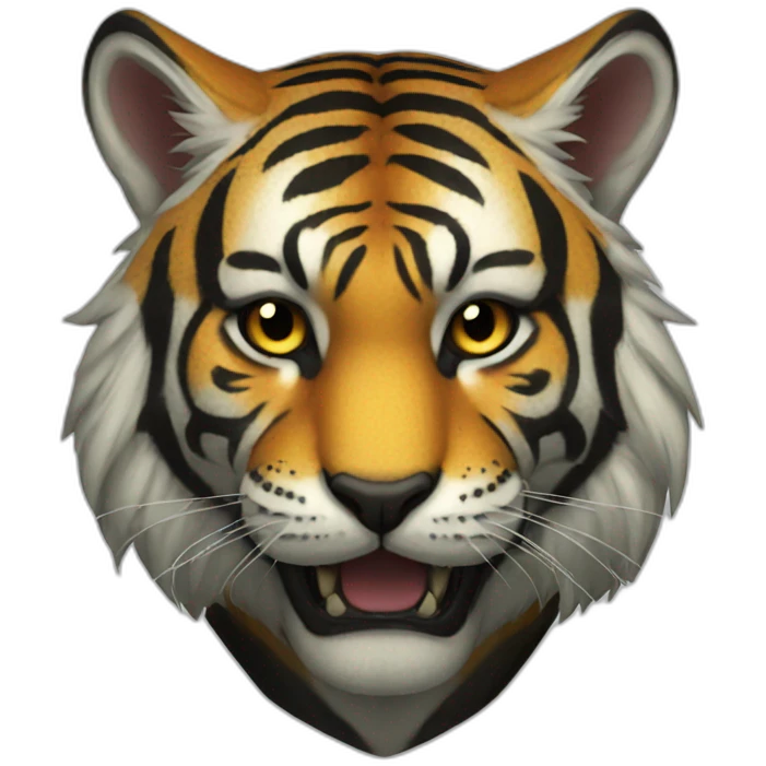 Gothic tiger emoji
