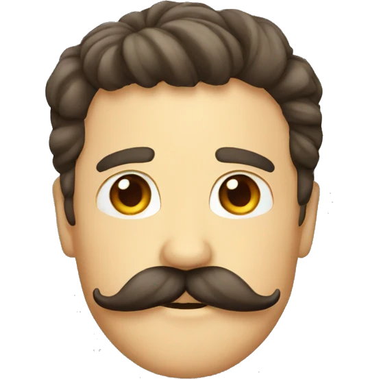 Mustache emoji