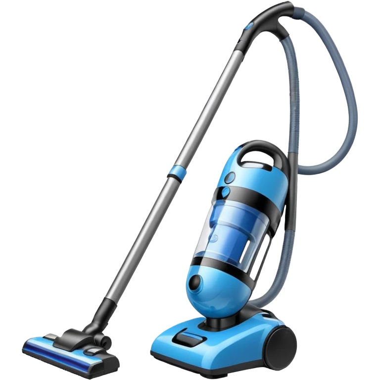 blue cordless vacuum emoji