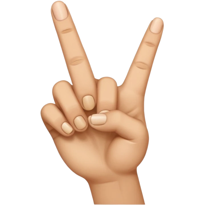 2 middle finger emoji