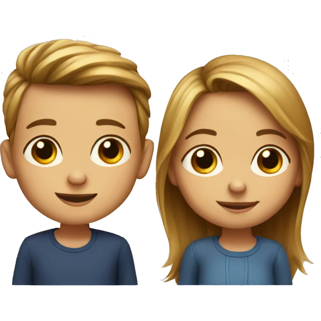 daughter 5 years old and son 5 months old emoji