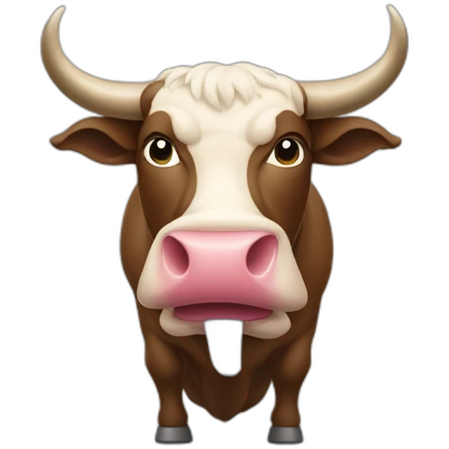 bull drinking champaigh emoji