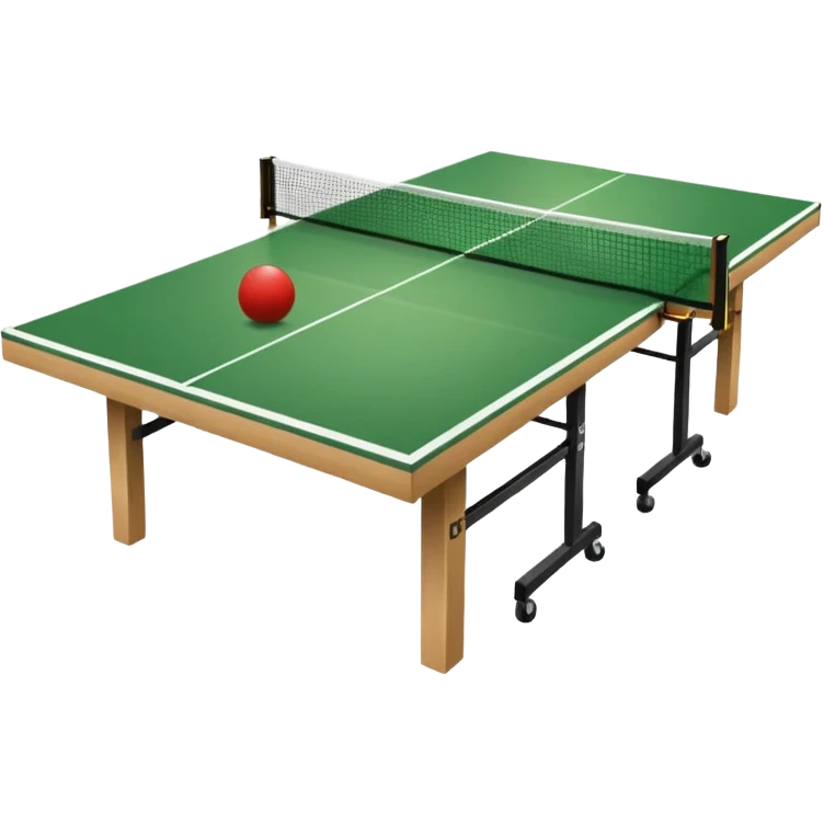 table tennis table emoji
