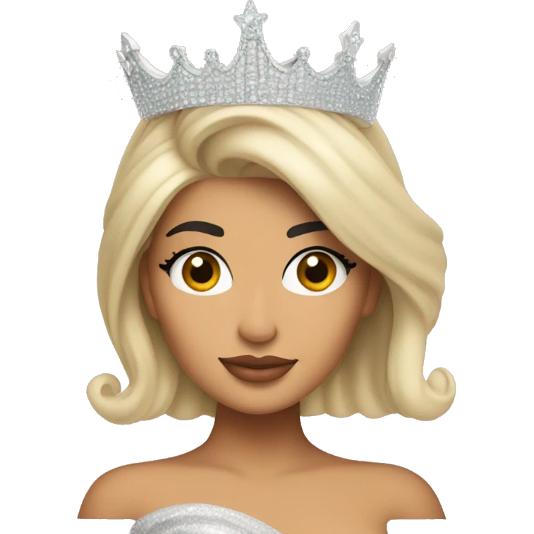 Kylie Jenner as a princess emoji