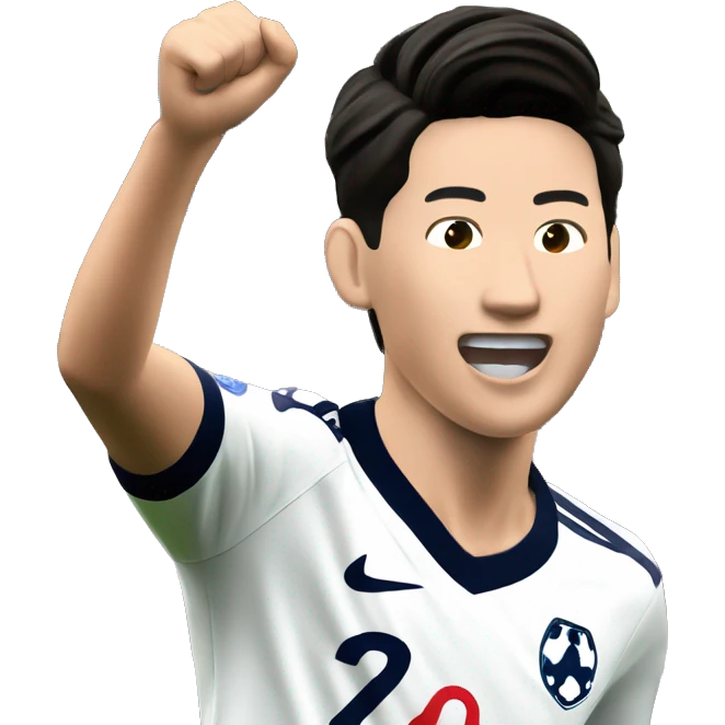 Son Heung-min scored a goal emoji