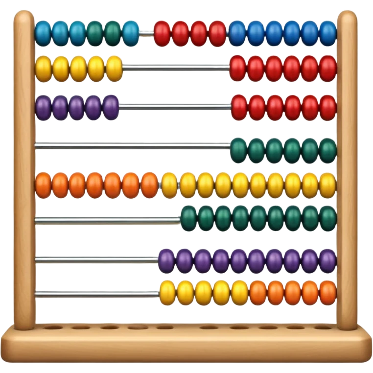 abacus design very different styles. emoji