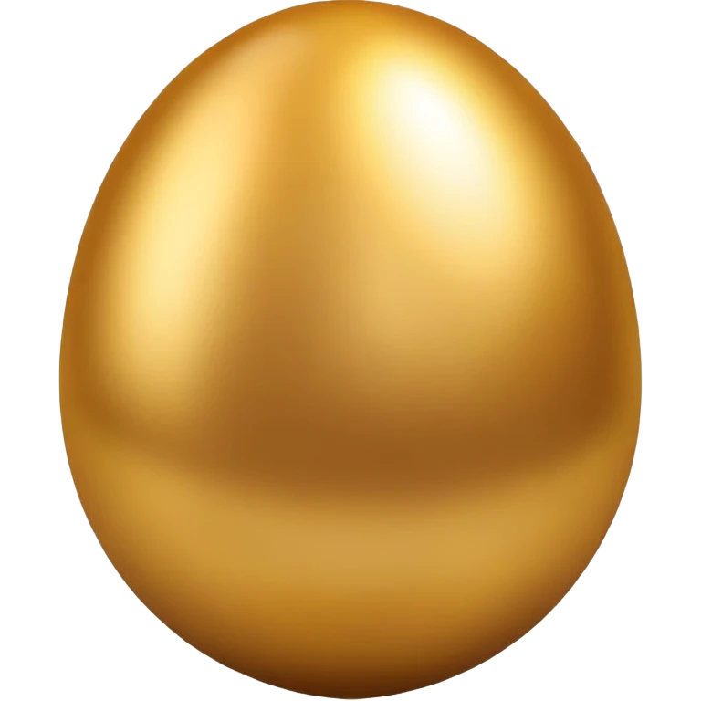 golden easter egg emoji