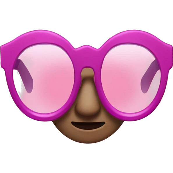 Spectrespecs pink and just the glasses emoji