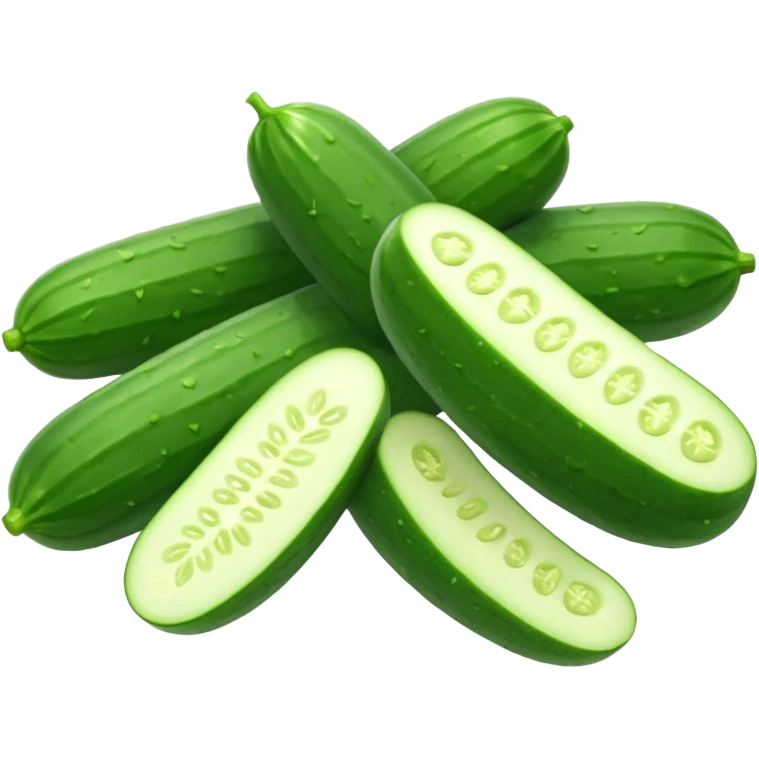 cucumber Chopped into small pieces    emoji