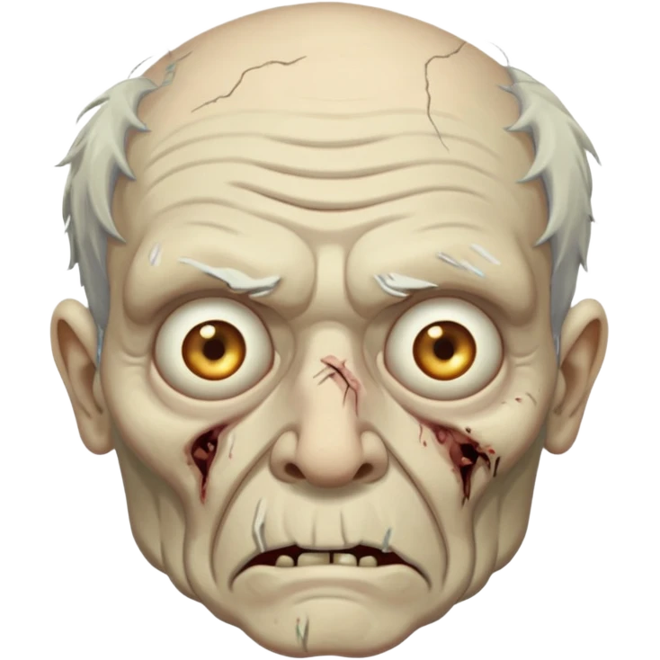greek ancient zombie old man emoji