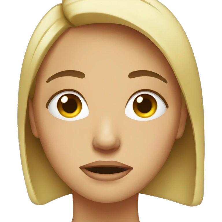 Woman crying emoji
