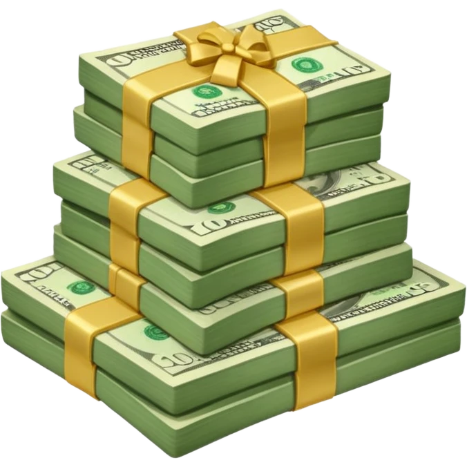 Money hype emoji