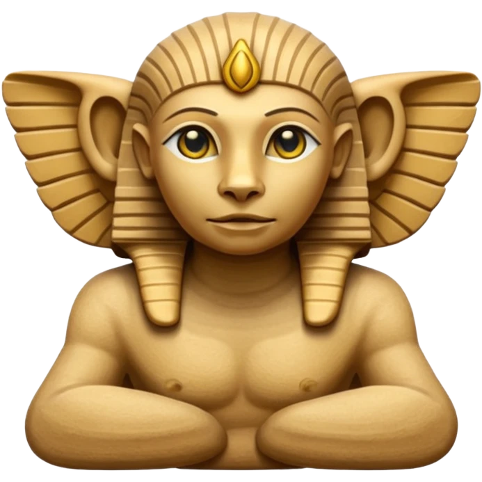 Emoji of sphinx emoji