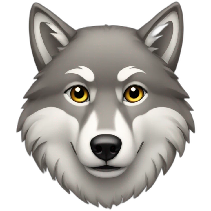 canadian Wolf emoji