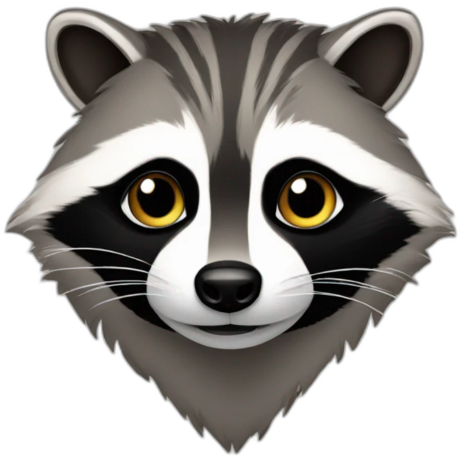 Racoon emoji