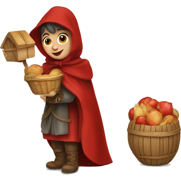 Petit chaperon rouge emoji