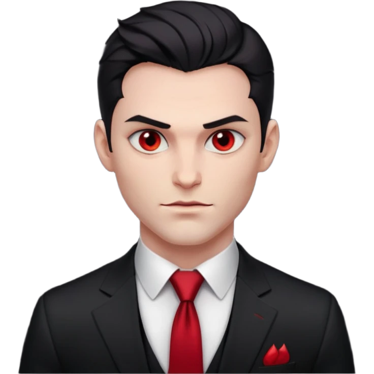 Lucifer half body emoji