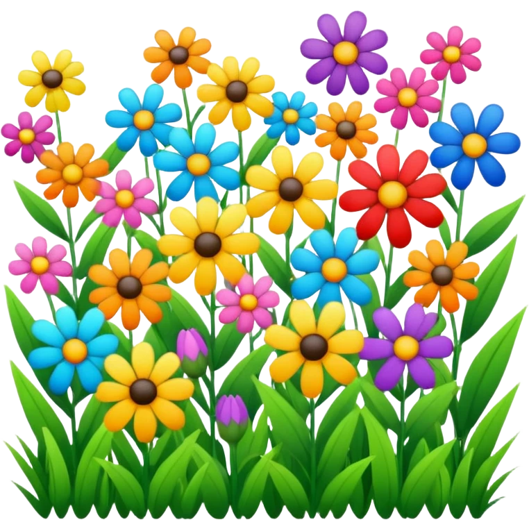 items for flower emoji